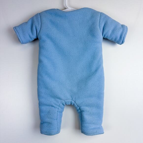 Baby Merlin’s Magic Sleepsuit Blue Fleece - Small 3-6 Months 12-18lbs - Picture 5 of 7